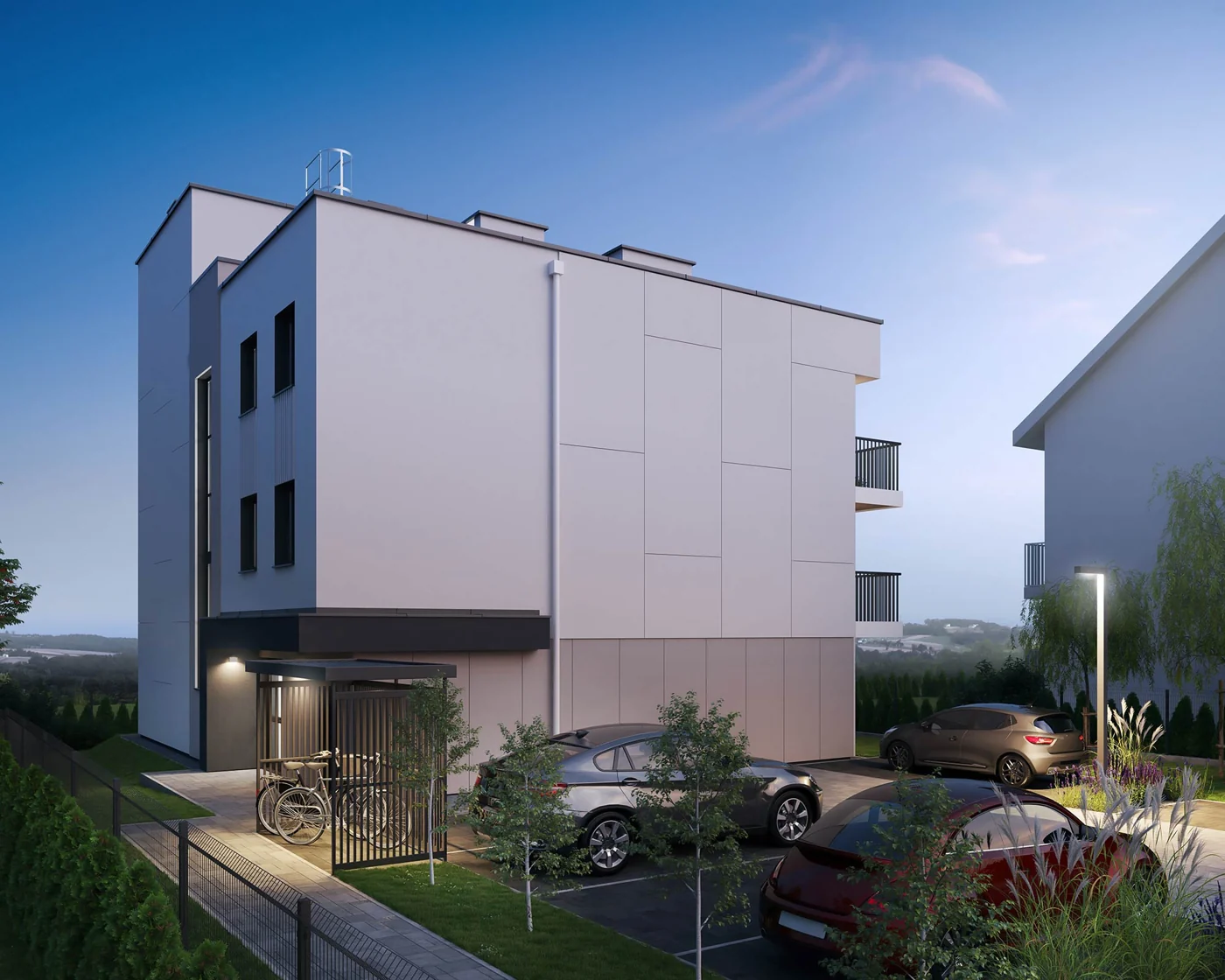 Architektura Kazimierza Wielkiego 61 w Gdańsku – wizualizacja
